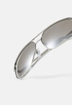 Pier One Unisex - Gafas De Sol - Silver-Coloured, Black -Pier One Mode Outlet Tienda e2e667893a6348519937490659beba93