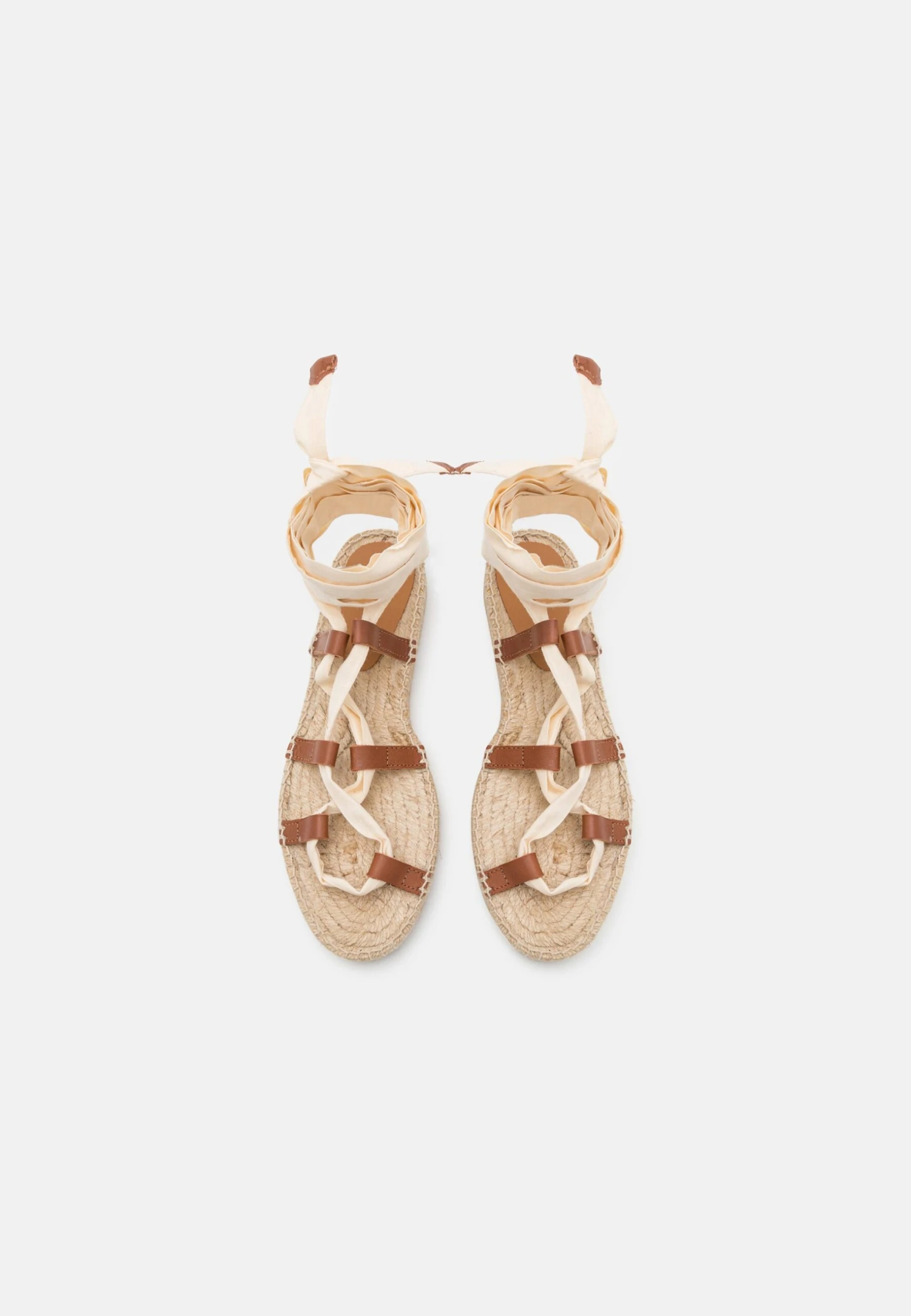 Pier One Leather - Sandalias Con Plataforma - 003 - Off-White 6 Pier One Leather - Sandalias Con Plataforma - 003 - Off-White - Imagen 6