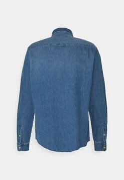 Pier One Denim Shirt - Camisa - Blue Denim -Pier One Mode Outlet Tienda e982416344b44dc68811d3373546f4ff