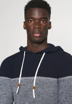 Pier One Jersey Con Capucha - Dark Blue -Pier One Mode Outlet Tienda eac18c23b43d4e8b864456de912f7c93