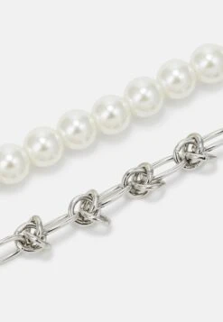 Pier One 2 Pack Unisex - Collar - Silver -Pier One Mode Outlet Tienda f0386c66f33643f9a20dceab9586d469