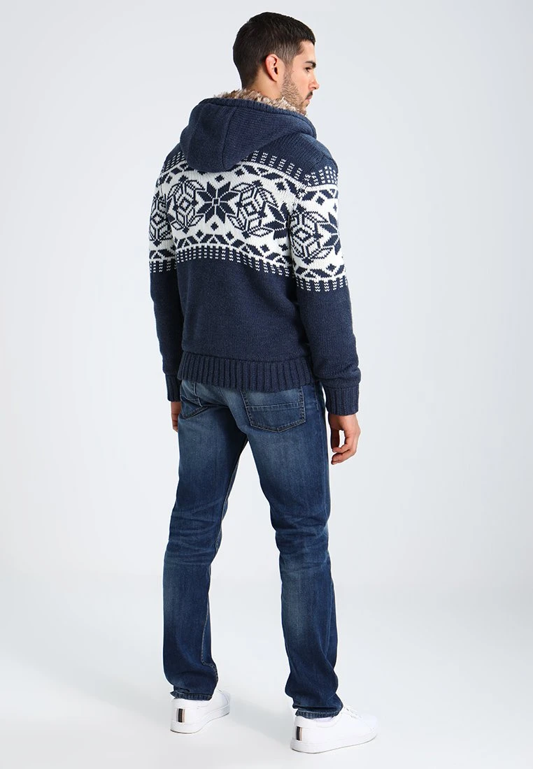 Pier One Chaqueta De Punto - Blue Melange 3 Pier One Chaqueta De Punto - Blue Melange - Imagen 3