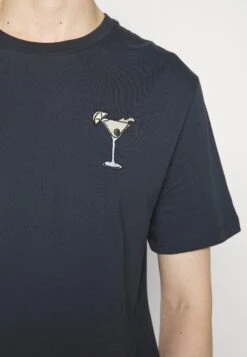 Pier One Cocktail Tee- Camiseta Estampada - 503 - Dark Blue -Pier One Mode Outlet Tienda f4003dd8624b48549a344f3374008678