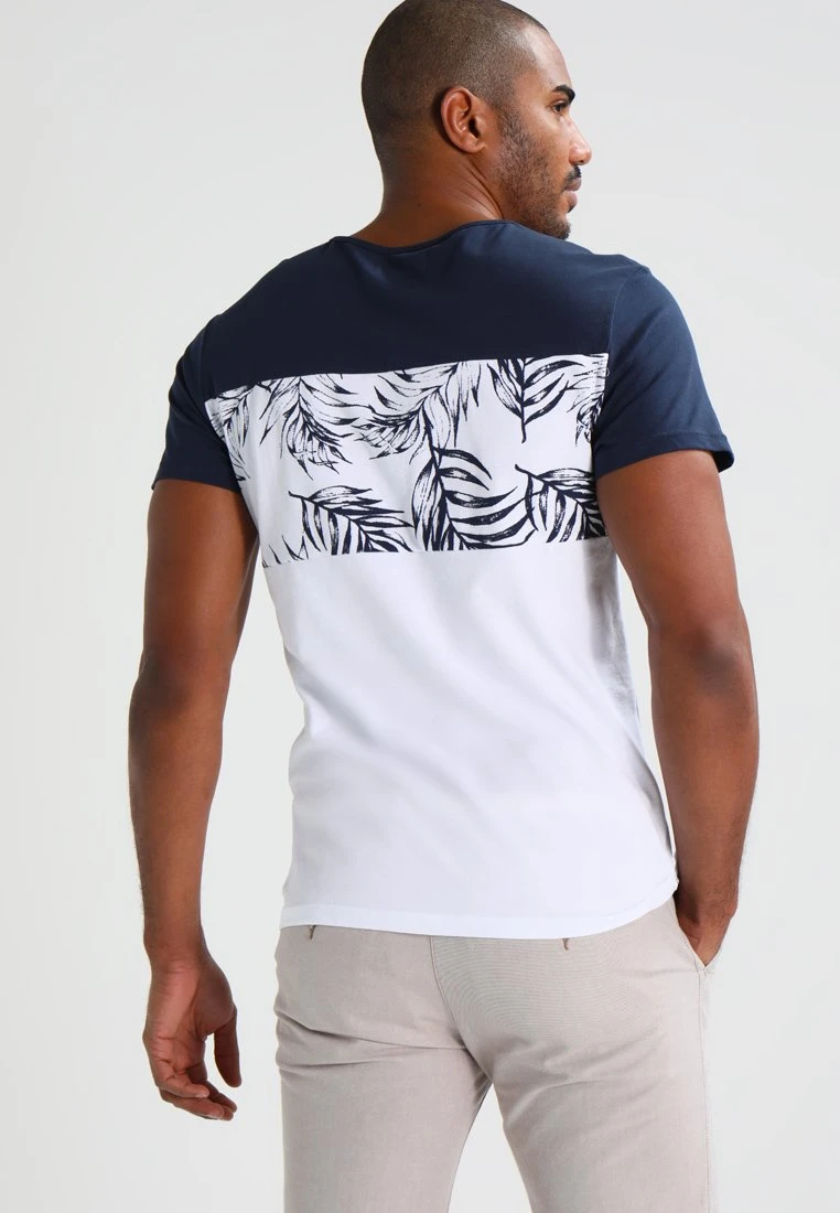 Pier One Camiseta Estampada - Navy/White 3 Pier One Camiseta Estampada - Navy/White - Imagen 3