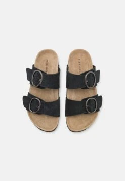 Pier One Leather - Sandalias Planas - Black 11 Pier One Leather - Sandalias Planas - Black -Pier One Mode Outlet Tienda f762b063845c4843883c27c4f0d2172d