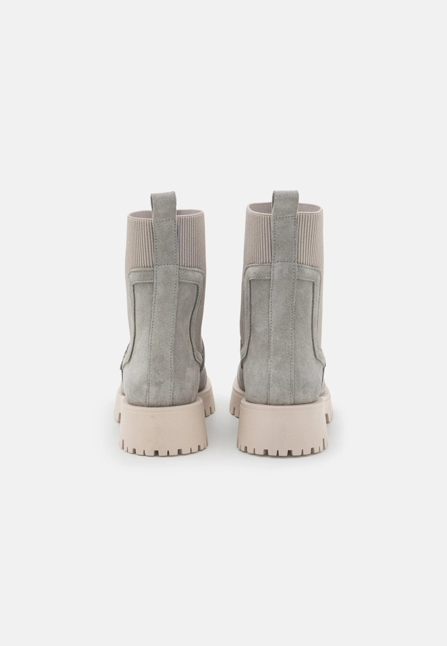 Pier One Leather - Botines Con Plataforma - Grey 4 Pier One Leather - Botines Con Plataforma - Grey - Imagen 4