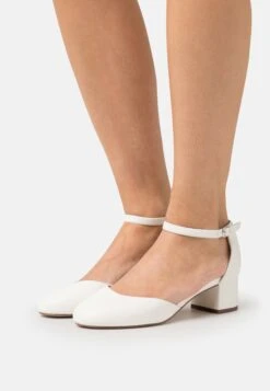 Pier One Leather - Tacones - White