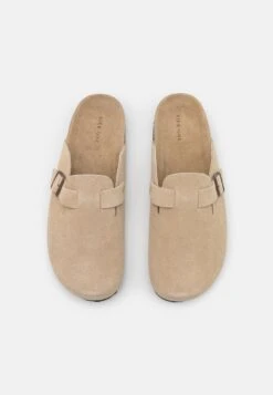 Pier One Leather Unisex - Pantuflas - Beige -Pier One Mode Outlet Tienda fb9c0aed91d14aa2a90f9e1af6a1df5d