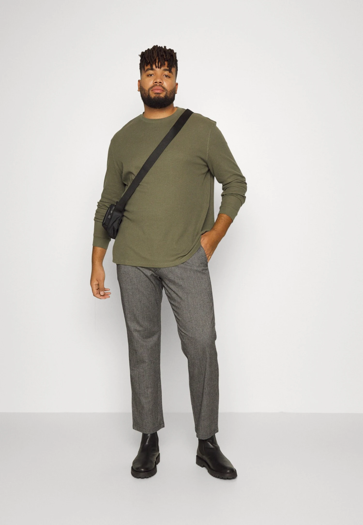 Pier One Camiseta De Manga Larga - Olive 2 Pier One Camiseta De Manga Larga - Olive - Imagen 2